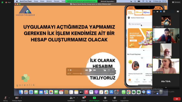 13 Nisan ’22 Online Alışveriş Eğitimi