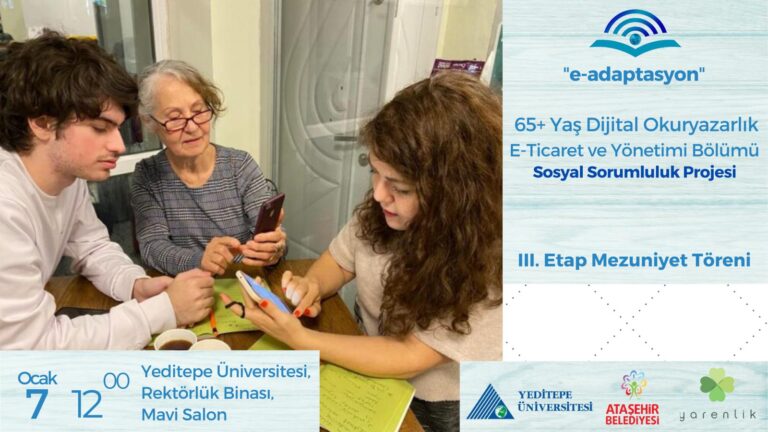 E-Adaptasyon Projesi III.Etap Mezuniyet Töreni 7 Ocak ’23