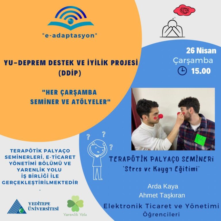 26 Nisan 23′ DDİP – “Stres ve Kaygı Eğitimi”