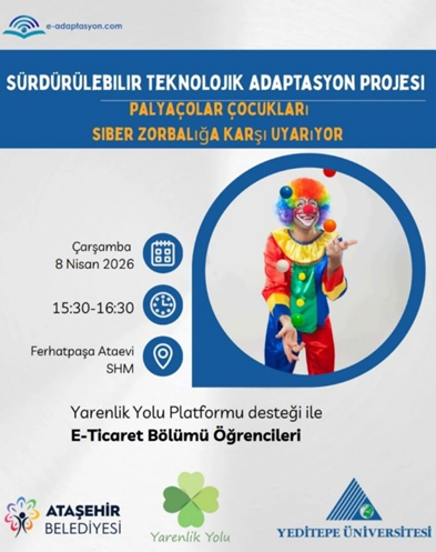 Bir Gülümseme, Bir Ders: Çocuklar Palyaçolarla Siber Zorbalığı Öğreniyor